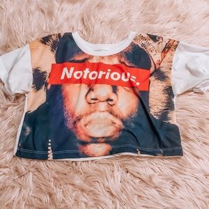 Notorious forever21 crop top